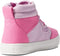 BILLY FOOTWEAR PINK/PINK BILLY STREET SHORT WRAP HIGH TOPS - YOUTH 2 - PINK/PINK - Like New