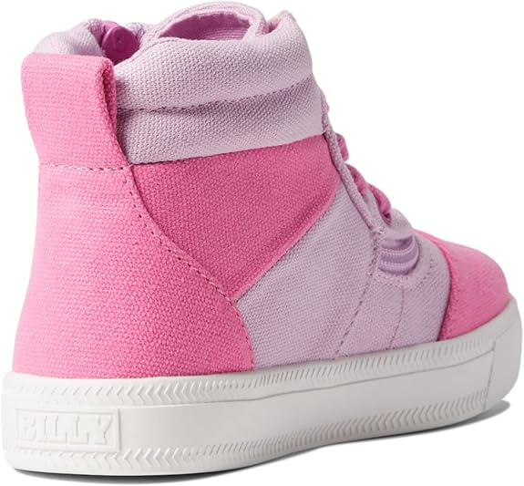 BILLY FOOTWEAR PINK/PINK BILLY STREET SHORT WRAP HIGH TOPS - YOUTH 2 - PINK/PINK - Like New