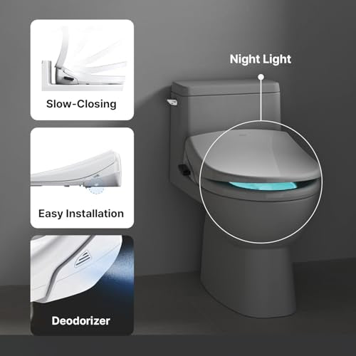 INUS 2900 ELECTRIC BIDET SEAT TEMPERATURE ADJUSTMENT IS2900-VCLEAN-WHT - WHITE - Like New