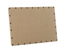 Linon Burlap Nailhead Corkboard Medium AMX-NBURL24X36-1 - NEW - Brand New