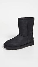 1016223 UGG WOMEN CLASSIC SHORT II BOOT SIZE 10 BLACK - Like New