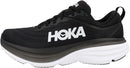 1127953 Hoka Men's Bondi 8 Black/White 10 Wide Like New