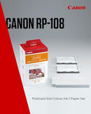 Canon RP-108 Color Ink/Paper Set, Compatible with Selphy CP910/CP820/CP1200 - Brand New