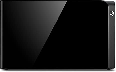 SEAGATE STEL6000600 BACKUP PLUS HUB 6TB EXTERNAL DESKTOP HD STORAGE - BLACK - Like New