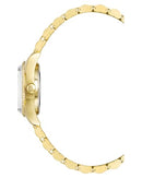 ARMITRON WOMEN'S GENUINE CRYSTAL ACCENTED BRACELET WATCH - GOLD/BLACK - Like New