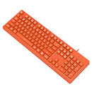 FIRSTBLOOD ONLY GAME. DKS100 Computer Keyboard - Orange - Like New
