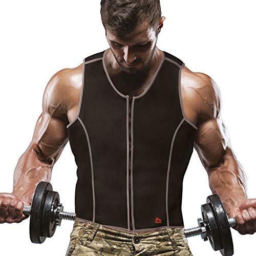 RBX CONTOURING AND SLIMMING WORKOUT VEST - SIZE: MEN L/XL - BLACK - Like New