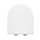 WinZo UF069 Small Toilet Replacement Part U Shaped UF Seat Cover - White - Brand New