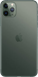 For Parts: APPLE IPHONE 11 PRO MAX - 256GB AT&T MIDNIGHT GREEN - DEFECTIVE SCREEN/LCD