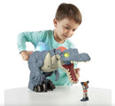 Fisher-Price Imaginext Jurassic World Dinosaur Toy Ultra Snap Spinosaurus - Brand New