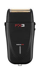 BABYLISSPRO FX3 PROFESSIONAL HIGH-SPEED FOIL SHAVER FXX3SB - BLACK - Like New