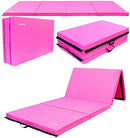 Signature Fitness Fitvids Folding Exercise Aerobics Mat 4'x10'x3" - Pink - Like New
