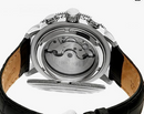 Heritor Automatic Aura Men's Semi-Skeleton Watch Silver/Black HERHR3501 - Like New