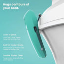MISSION Boat Gear Sentry Dock Fender Bumper - Blue Lagoon, 2 Piece - Brand New