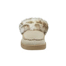 7207470WSDE EARTH ORIGINS WOMEN’S SUEDE SLIPPER FAUX FUR SIZE 8, WHEAT - Like New