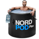LIFEPRO NORDPOD ICE BATH TUB PORTABLE COLD PLUNGE WATER THERAPY POO MEDIUM BLACK - Like New