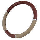 BDKUSA Steering Wheel Cover - Dark Wood Grain - Brand New