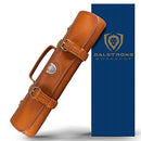 Dalstrong Vagabond Knife Roll Bag Full Top Grain Brazilian Leather 16 Slots -New - Brand New