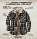 LEGENDARY WHITETAILS MEN'S HOODED SHIRT UPLAND PLAID - SIZE: MEN L - Brand New