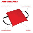 AIRHEAD TYPE 4 BOAT CUSHION RED - RED - Brand New
