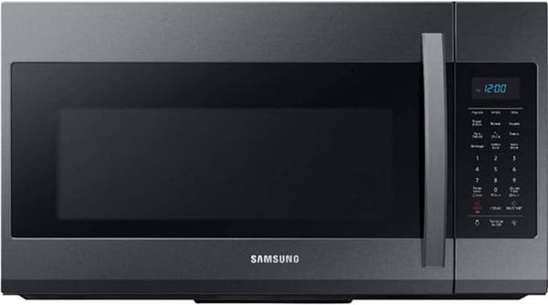 SAMSUNG 1.9 cu ft Microwave Sensor Cooking ME19R7041FG - Black - Scratch & Dent