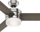 Hunter 54in Contemporary Ceiling Fan with Remote Control - - Scratch & Dent