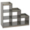 ECR4KIDS 3-2-1 CUBE STORAGE CABINET, DISPLAY SHELF ELR-3037-GW - GRAY WASH - Like New