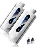 ROSH 2025 UPGRADED WIRELESS HDMI TRANSMITTER RECEIVER 328FT/100M - SILVER - Like New