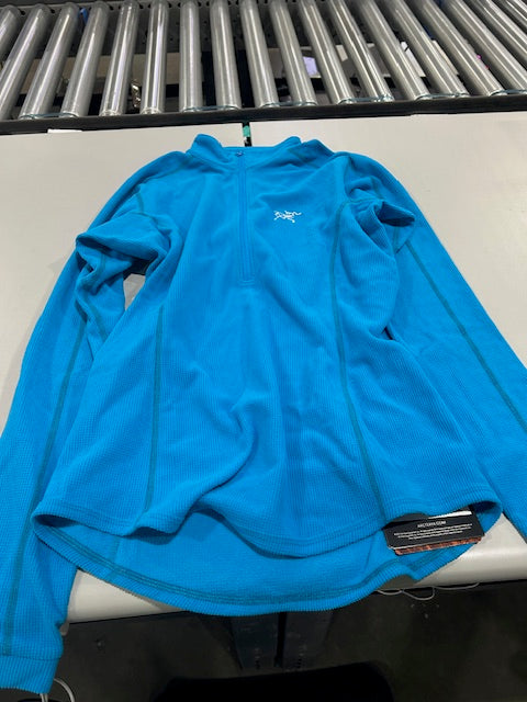 DELTA WOMENS BAJA SMALL BABY LIGHT BLUE ZIP JACKET - LIGHT BLUE - Brand New