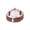 WENGER MEN'S SWISS MILITARY TELEGRAPH TWO-TONE WATCH - Gold/Silver/Brown - Like New