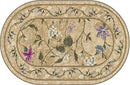 Brumlow Mills Butterfly Floral Area Rug, 30" x 46", Topaz - Brand New