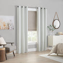 ECLIPSE Drew Noise Reducing Blackout Cordless Lined Window Roman Shade - Linen - Brand New