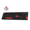 LEMOKEY X3 WIRED MECHANICAL GAMING KEYBOARD 100% LAYOUT RED SWITCH - BLACK Like New