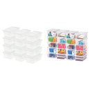 IRIS USA CNL-6 6 Quart Storage Box CNL-5 Box, 5 Quart Clear 20 Pack - Brand New