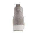 SODA TAYLOR HIDDEN WEDGE BOOTIES ANKLE HEELS SNEAKER SHOES WOMEN - SIZE 5.5 GRAY - Like New