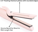 L'ANGE HAIR Le Duo 360° Airflow Styler 2-in-1 Curling Wand & Titanium - Pink Like New
