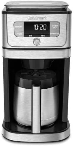 Cuisinart DGB-850FR Fully Automatic 10 Cup Thermal Coffeemaker - Silver Like New