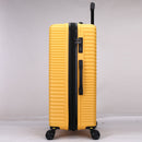 TUCCI ITALY SPETTRO 3-PIECE EXPANDABLE HARDSIDE SPINNER LUGGAGE 20/28/30 YELLOW - Like New