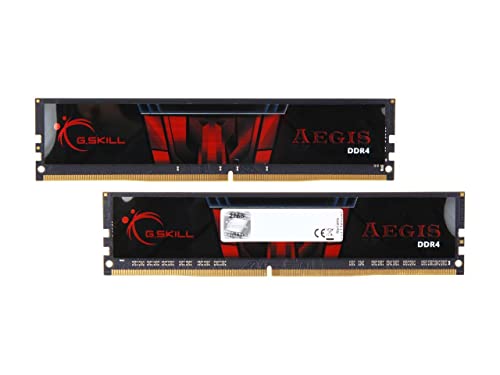 G.SKILL AEGIS SERIES DDR4 RAM 32GB 2X16GB 2666MT/S CL19-19-19-43 1.20V - BLACK - Brand New