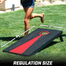 GOSPORTS 4 X 2 FT REGULATION SIZE WOOD CORNHOLE LED GAME CHOOSE YOUR STYLE - Like New