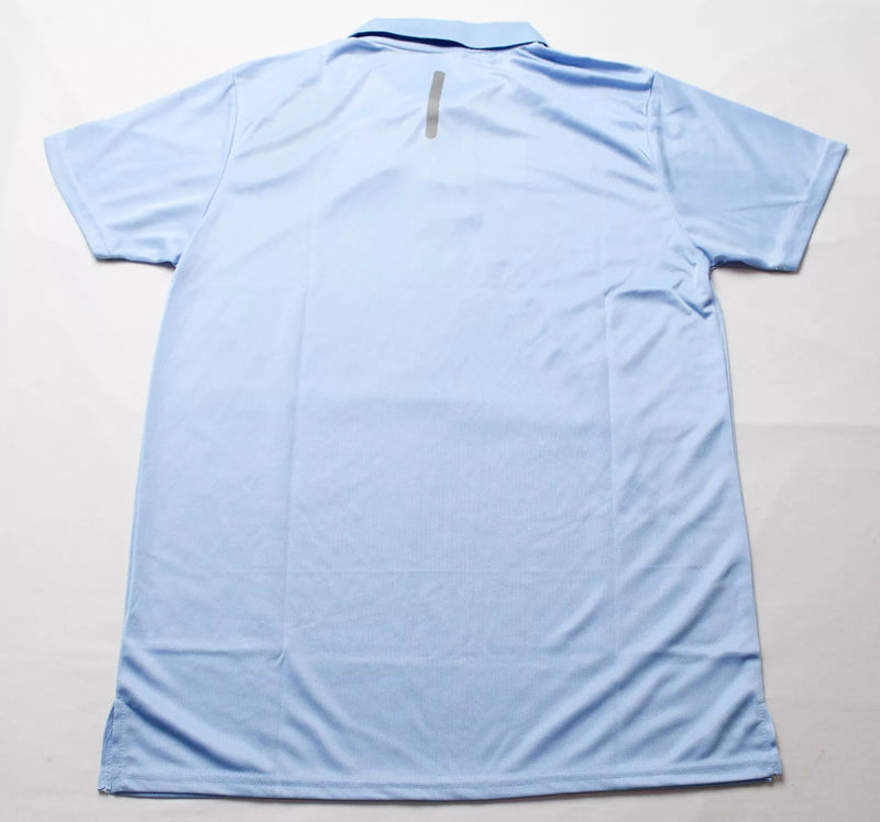 KICK START GEAR SPORTSWEAR MOISTURE WICKING POLO SHIRT - SIZE: 3XL - LIGHT BLUE - Brand New