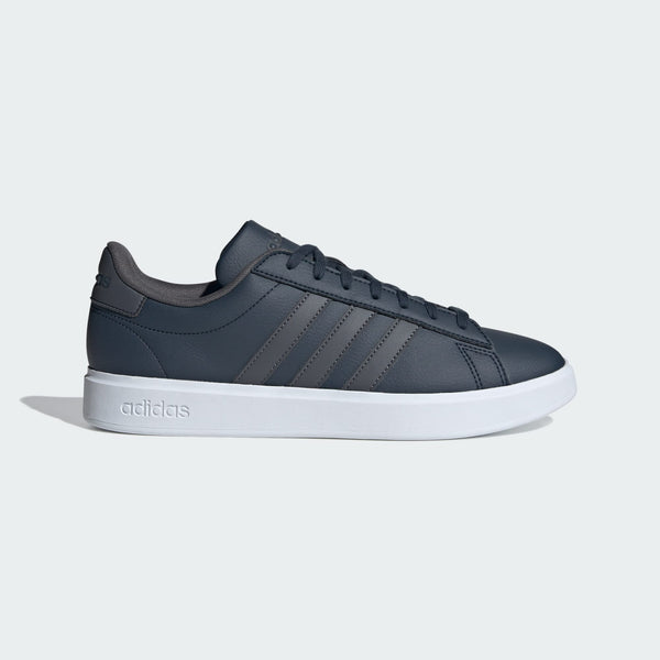 ADIDAS GRAND COURT 2.0 SHOES SIZE: MEN 11 - AURORA INK / GRAY SIX / CLOUD WHITE - Brand New