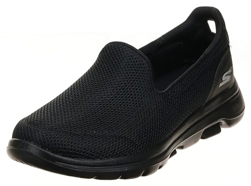SKECHERS PERFORMANCE WOMEN'S GO WALK 5 - SIZE: WOMEN 10.5 - BLACK - Like New