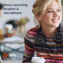 Poly Plantronics + Polycom BackBeat PRO 2 Headphones Wireless SPRO16 - Black/Tan - Like New