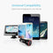 ANKER CAR CHARGER ADAPTER, 24W DUAL USB CAR PHONE CHARGER - BLACK/RED - Like New