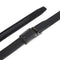 CARLO FELLINI GENUINE LEATHER RATCHET BELT ADJUSTABLE TRACK BELT - CARBON - Like New