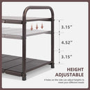 STORAGE MANIAC Under Sink 2 Tier Expandable STM1102000019 - BRONZE - Brand New