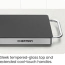 CHEFMAN LONG ELECTRIC HEATING ELEMENT, FOOD FOR PARTIES, RJ22 - BLACK - Brand New