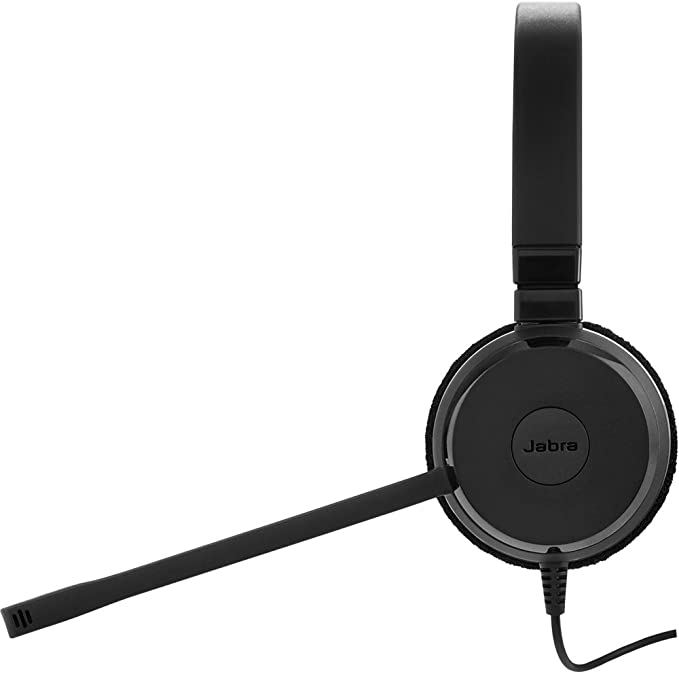 Jabra Evolve 20 Stereo UC Headset 100-55900000-02 - Black Like New