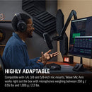 ELGATO WAVE MIC ARM PREMIUM BROADCASTING BOOM ARM 10AAM9901-BLK - BLACK - Like New